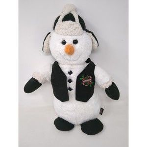 Harley Davidson‎ Plush Snowman W/ Vest Biker Club Holiday Rider Christmas VTG